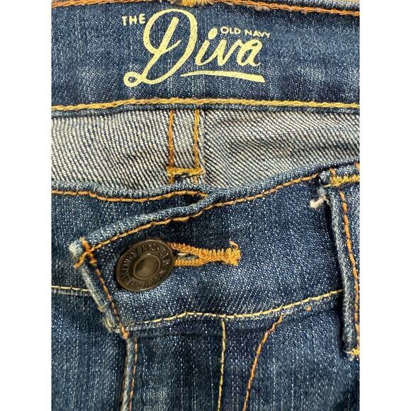 Old Navy Medium Wash Midrise Diva Skinny Jeans Size 4 - Picture 3 of 4